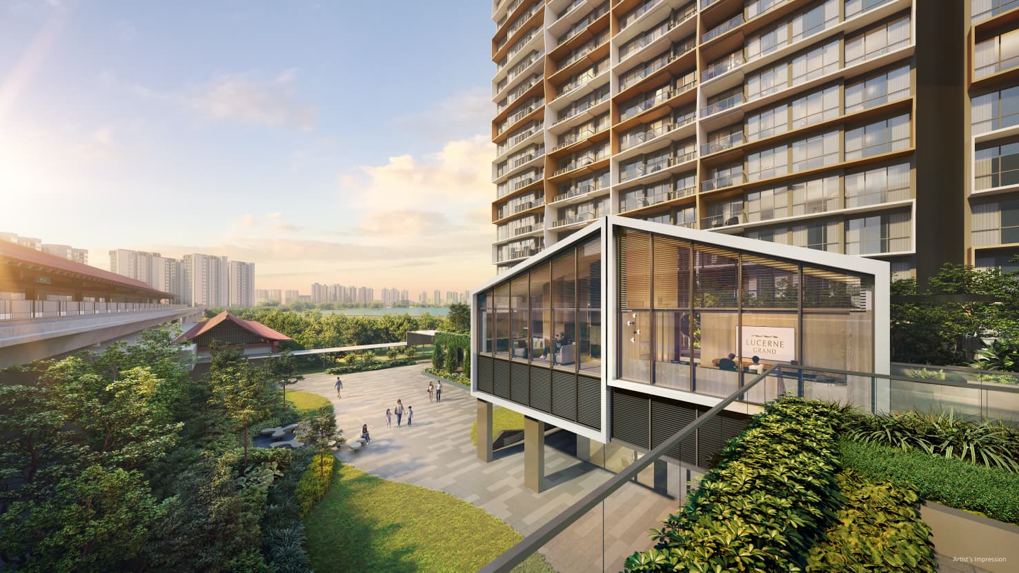 Lucerne Grand new launch beside Lakeside MRT Singapore