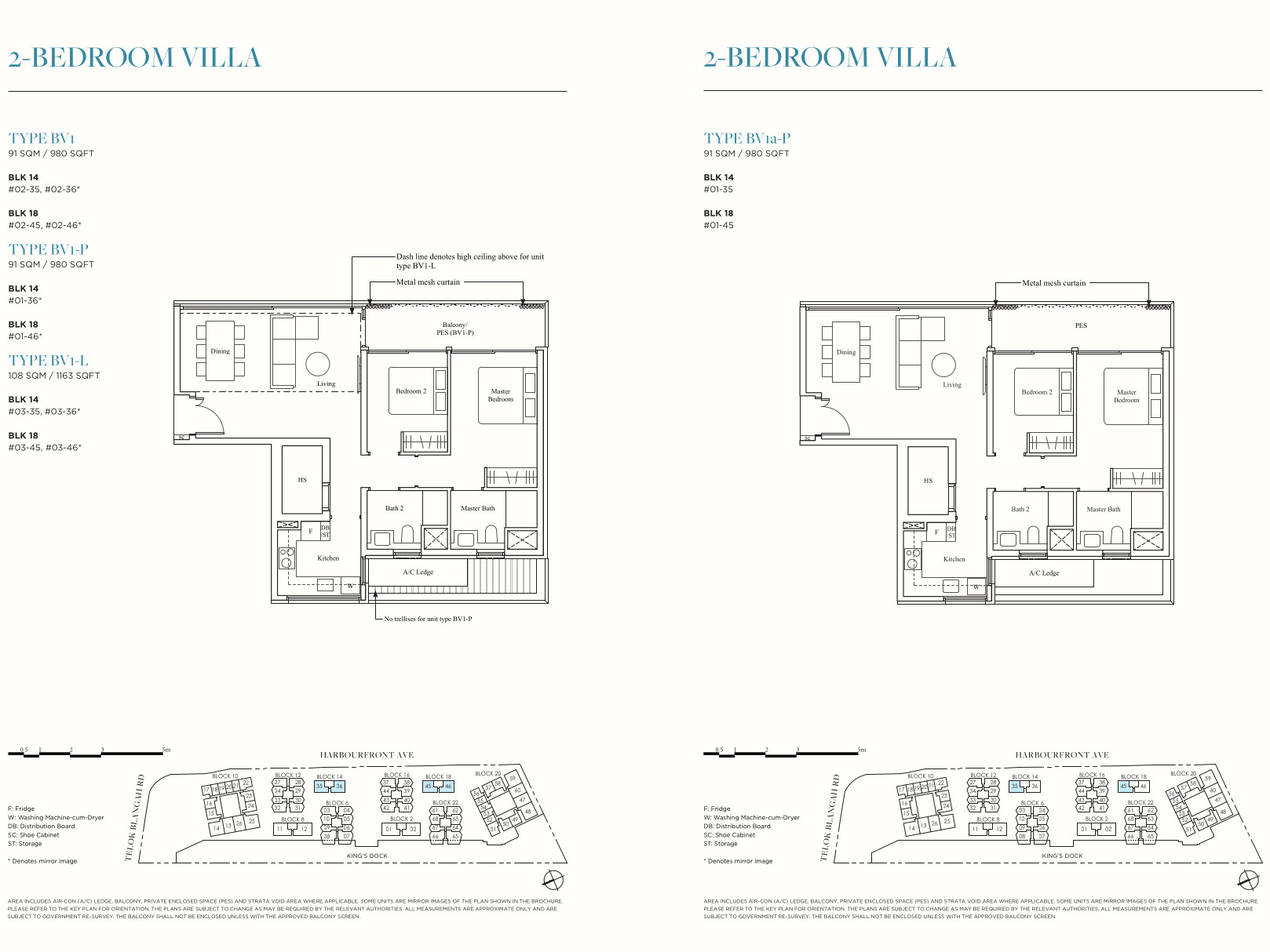 2 - Bedroom Villa